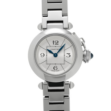 カルティエ ミスパシャ W3140007 シルバー レディース 時計 【中古】【wristwatch】