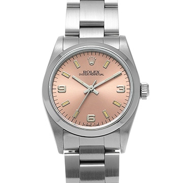 ロレックス オイスターパーペチュアル 67480 ピンク ユニセックス 時計 【中古】【wristwatch】