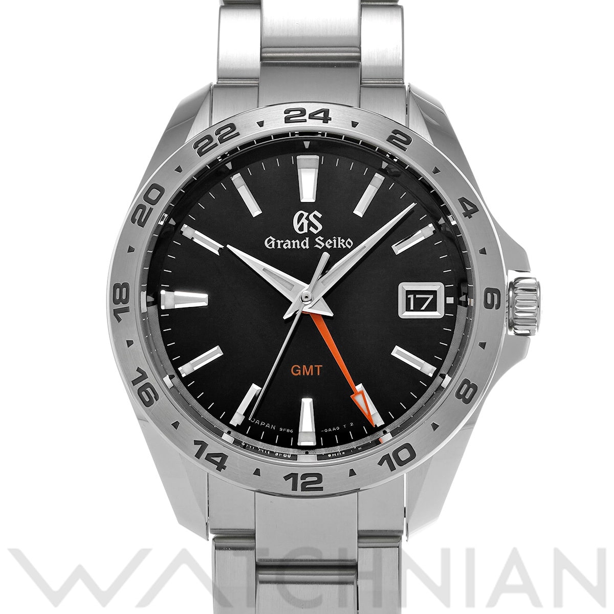 グランドセイコー スポーツコレクション クォーツ GMT SBGN003 ブラック メンズ 時計 【中古】【wristwatch】