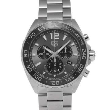 タグ ホイヤー フォーミュラ1 クォーツ クロノグラフ CAZ1011.BA0842 グレー/ブラック メンズ 時計 【中古】【wristwatch】
