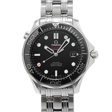 オメガ シーマスター ダイバー300 コーアクシャル 212.30.41.20.01.003 ブラック メンズ 時計 【中古】【wristwatch】