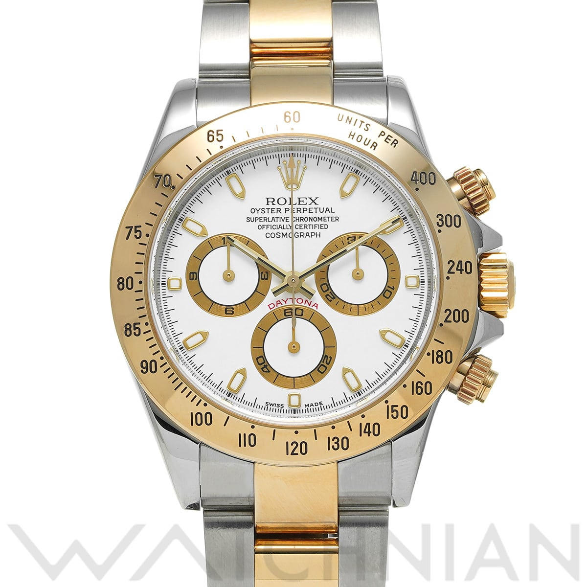 ロレックス コスモグラフ デイトナ 116523 ホワイト メンズ 時計 【中古】【wristwatch】