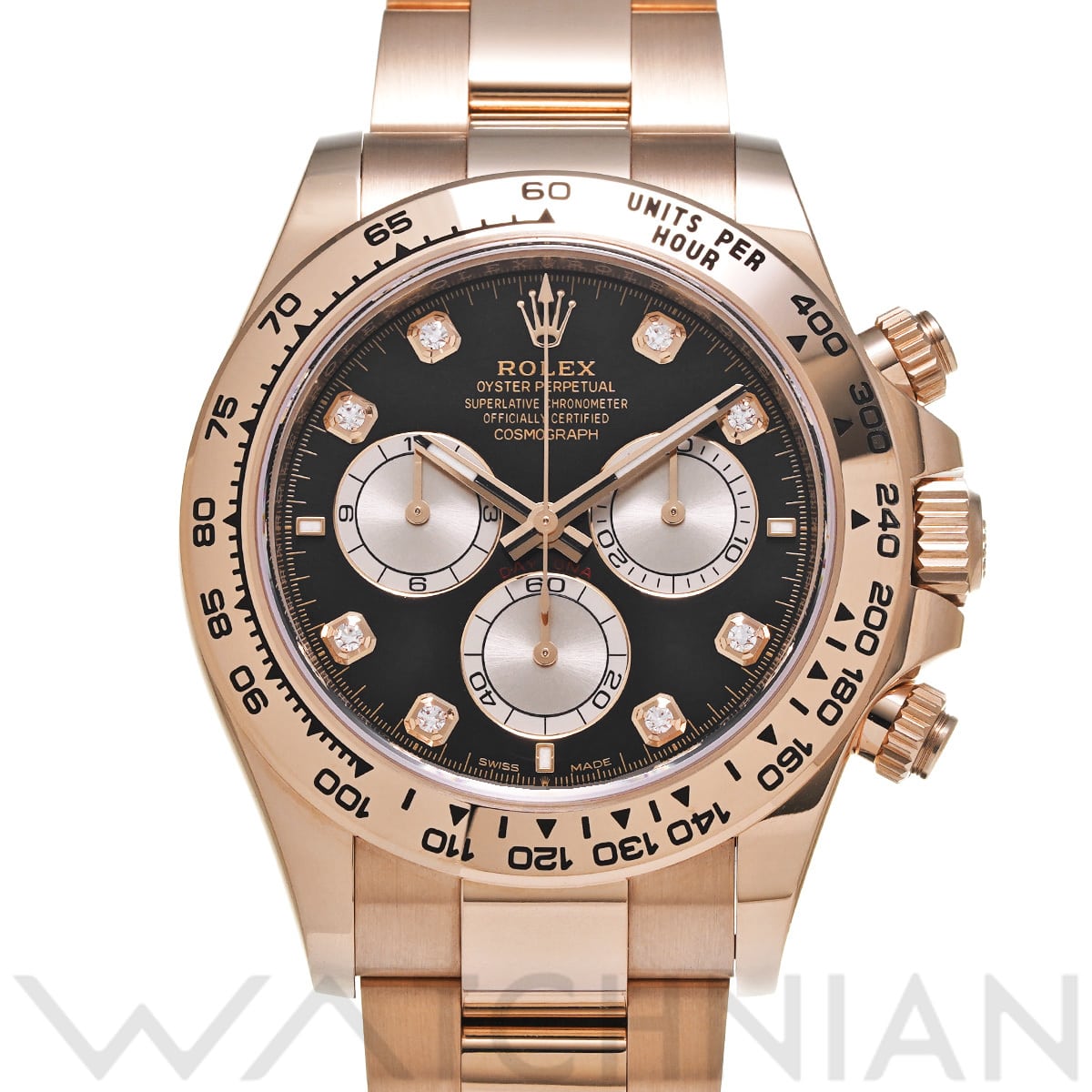 ロレックス コスモグラフ デイトナ 126505G ブラック/ダイヤモンド メンズ 時計 【新品】【wristwatch】