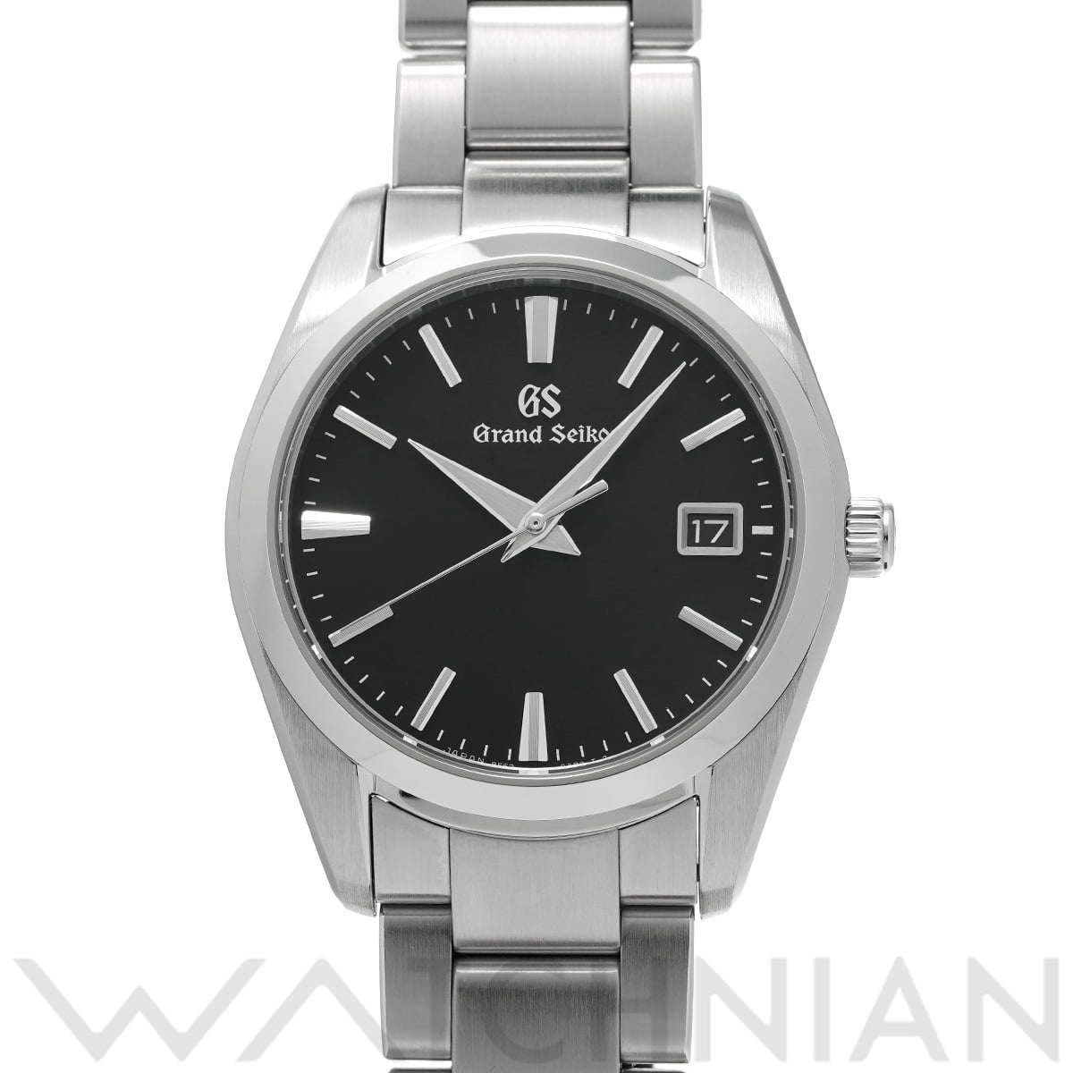 グランドセイコー ヘリテージコレクション クォーツ SBGX261 ブラック メンズ 時計 【中古】【wristwatch】