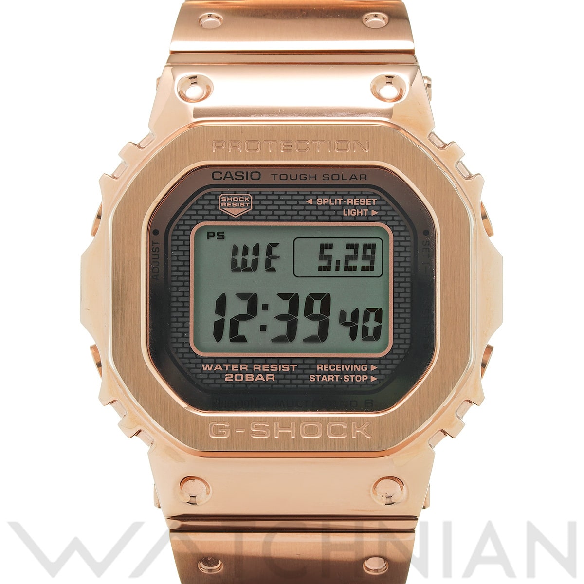 カシオ G-SHOCK GMW-B5000シリーズ GMW-B5000GD-4JF ブラック メンズ 時計 【中古】【wristwatch】