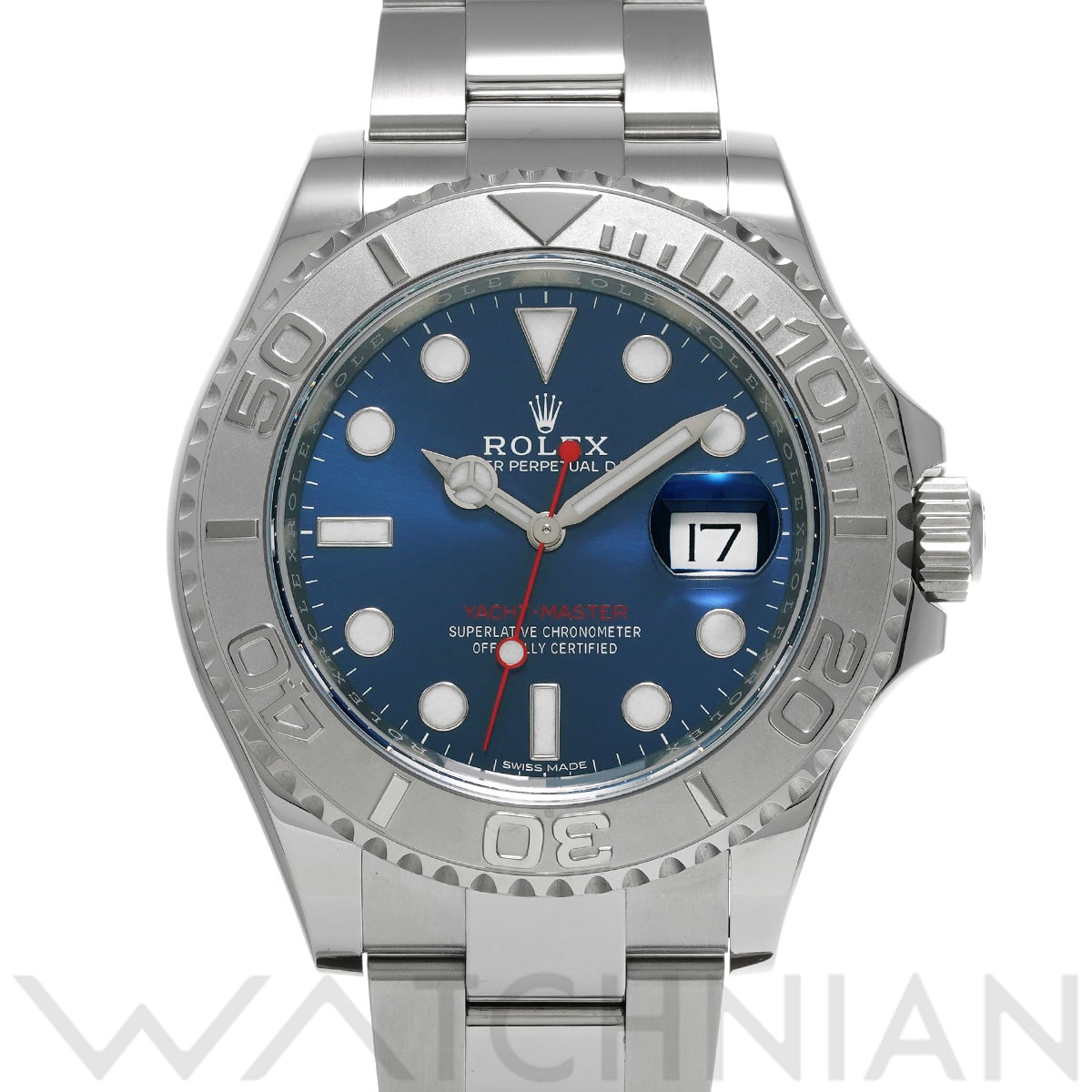 ロレックス ヨットマスター 40 116622 ブルー メンズ 時計 【中古】【wristwatch】