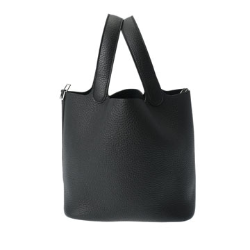 エルメス ピコタンロック MM ブラック トリヨンクレマンス レディース バッグ 【未使用】【bag】