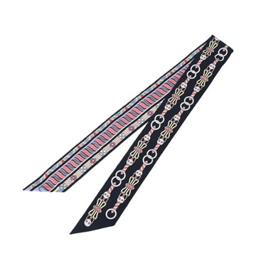 エルメス ツイリー HARNAIS EN ROSACE QUI マルチカラー 063853S シルク100％ レディース 【新品】【other】