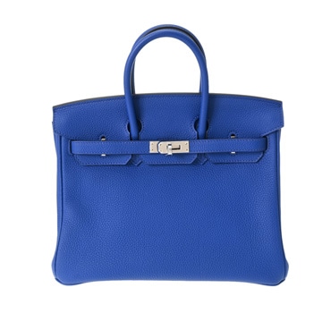 エルメス バーキン25 ブルーロワイヤル トゴ レディース バッグ 【中古】【bag】