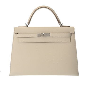 エルメス ケリー 32 外縫い 2WAY クレ ヴォーエプソン レディース バッグ 【中古】【bag】