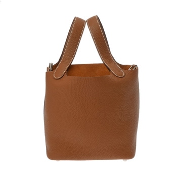 エルメス ピコタンロック PM  ゴールド/パラジウム金具 トリヨンクレマンス レディース バッグ 【未使用】【bag】