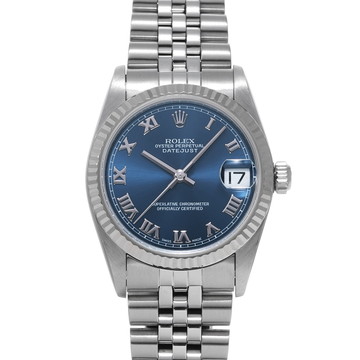 ロレックス デイトジャスト 78274 ブルー ユニセックス 時計 【中古】【wristwatch】