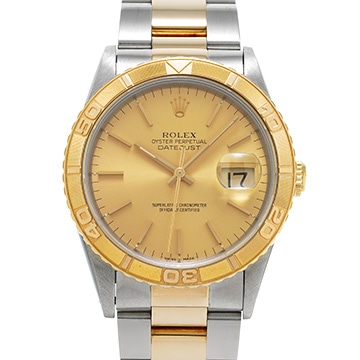 ロレックス デイトジャスト 36 サンダーバード 16263 シャンパン メンズ 時計 【中古】【wristwatch】