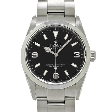 ロレックス エクスプローラー 114270 ブラック メンズ 時計 【中古】【wristwatch】