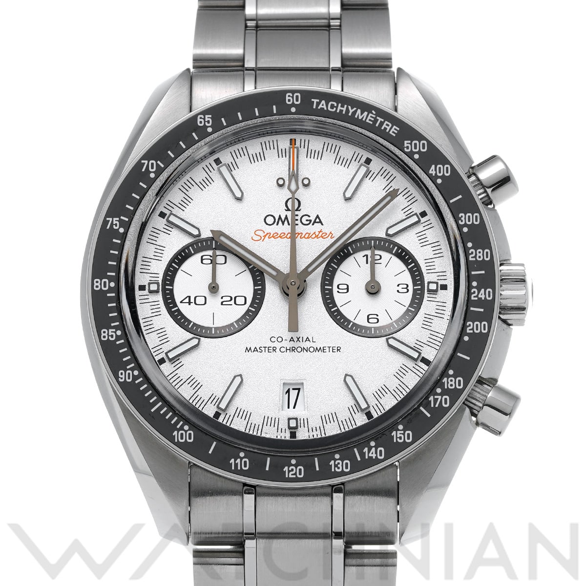 オメガ スピードマスター レーシング コーアクシャル マスタークロノメーター 329.30.44.51.04.001 ホワイト メンズ 時計 【中古】【wristwatch】