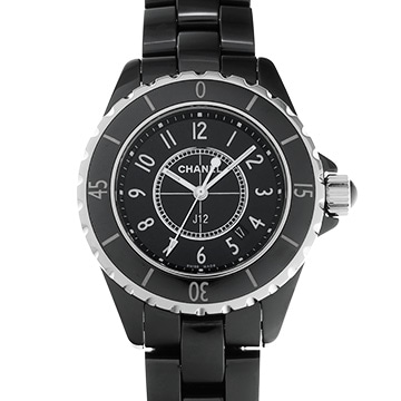シャネル J12 33MM H0682 ブラック レディース 時計 【中古】【wristwatch】