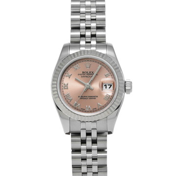 ロレックス デイトジャスト 179174 ピンク レディース 時計 【中古】【wristwatch】