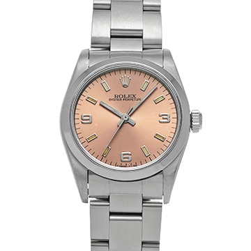 ロレックス オイスターパーペチュアル 31 67480 ピンク ユニセックス 時計 【中古】【wristwatch】