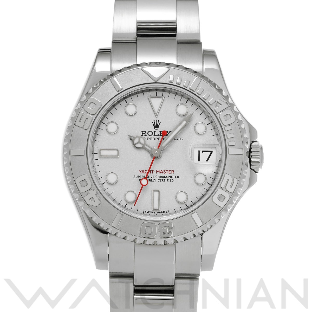 ロレックス ヨットマスター 35 168622 グレー ユニセックス 時計 【中古】【wristwatch】