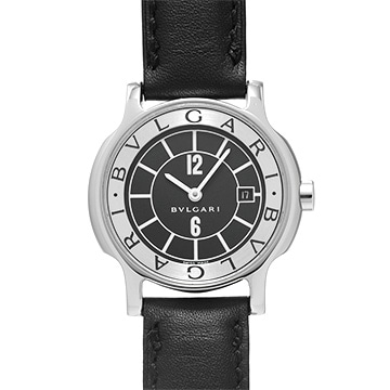 ブルガリ ソロテンポ ST29S ブラック レディース 時計 【中古】【wristwatch】