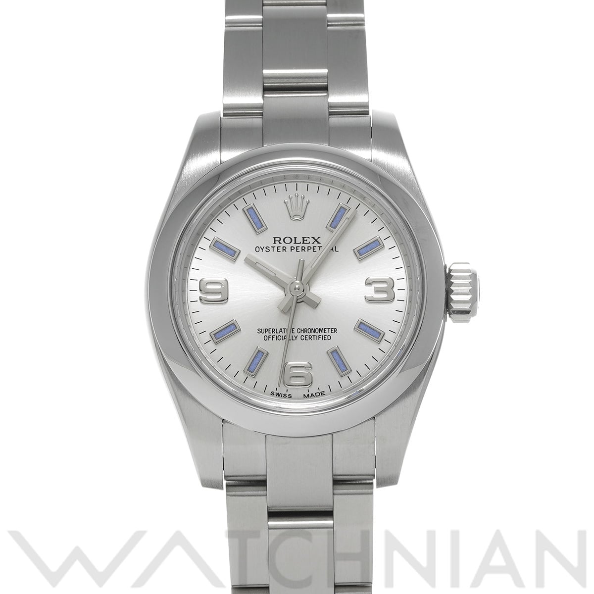 ロレックス オイスターパーペチュアル 26 176200 シルバー レディース 時計 【中古】【wristwatch】