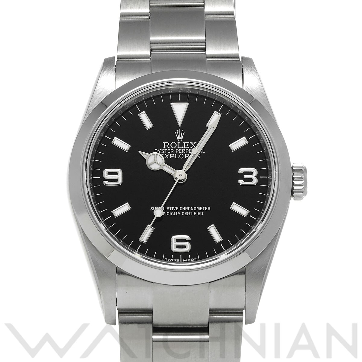 ロレックス エクスプローラー 114270 ブラック メンズ 時計 【中古】【wristwatch】