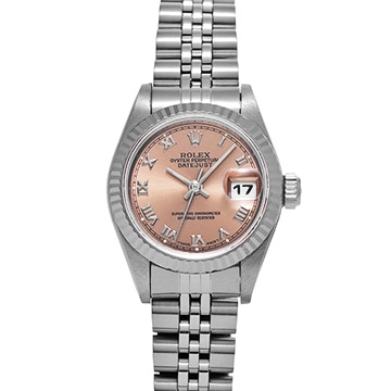 ロレックス デイトジャスト 69174 ピンク レディース 時計 【中古】【wristwatch】
