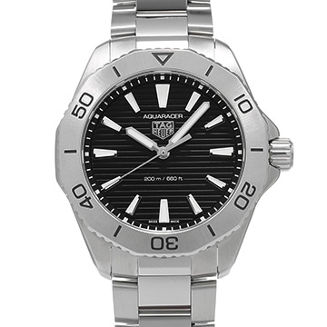 タグ ホイヤー アクアレーサー プロフェッショナル200 WBP1110.BA0627 ブラック メンズ 時計 【中古】【wristwatch】
