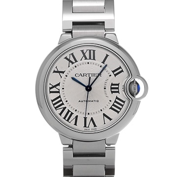 カルティエ バロンブルー ドゥ カルティエ 36mm W6920046 シルバー ユニセックス 時計 【中古】【wristwatch】