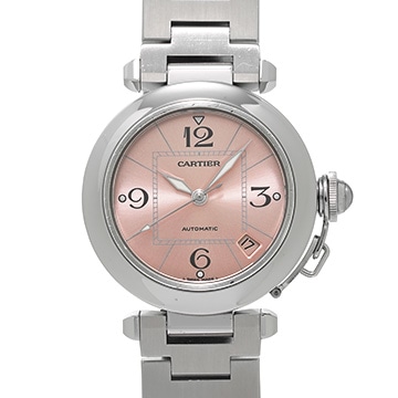 カルティエ パシャC W31075M7 ピンク ユニセックス 時計 【中古】【wristwatch】