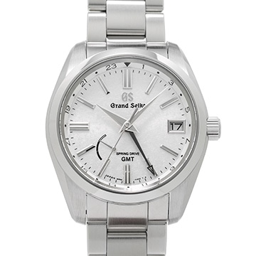 グランドセイコー スプリングドライブ GMT SBGE279 シルバー メンズ 時計 【中古】【wristwatch】