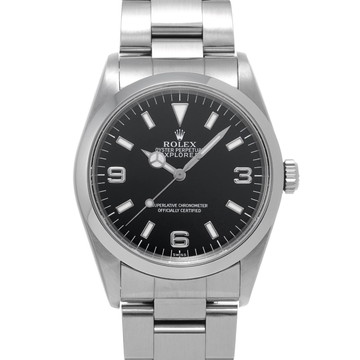 ロレックス エクスプローラー 14270 ブラック メンズ 時計 【中古】【wristwatch】