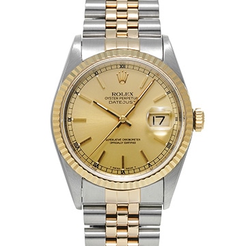 ロレックス デイトジャスト 16233 シャンパン メンズ 時計 【中古】【wristwatch】