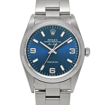 ロレックス エアキング 14000 ブルー メンズ 時計 【中古】【wristwatch】