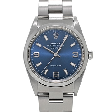 ロレックス エアキング 14000M ブルー メンズ 時計 【中古】【wristwatch】