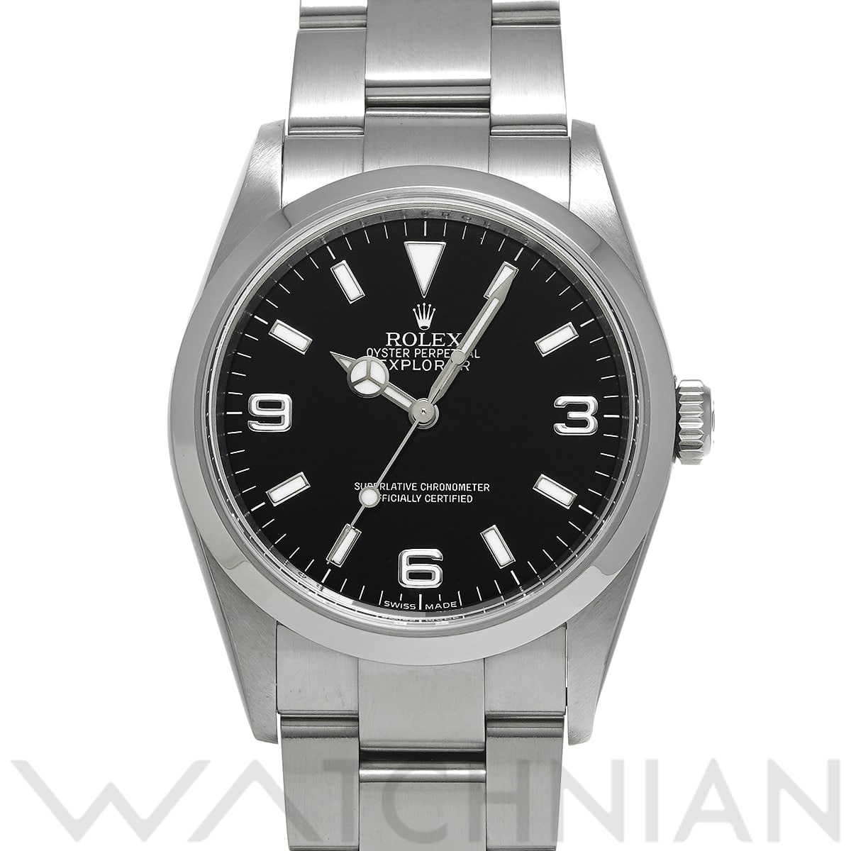 ロレックス エクスプローラー 114270 ブラック メンズ 時計 【中古】【wristwatch】