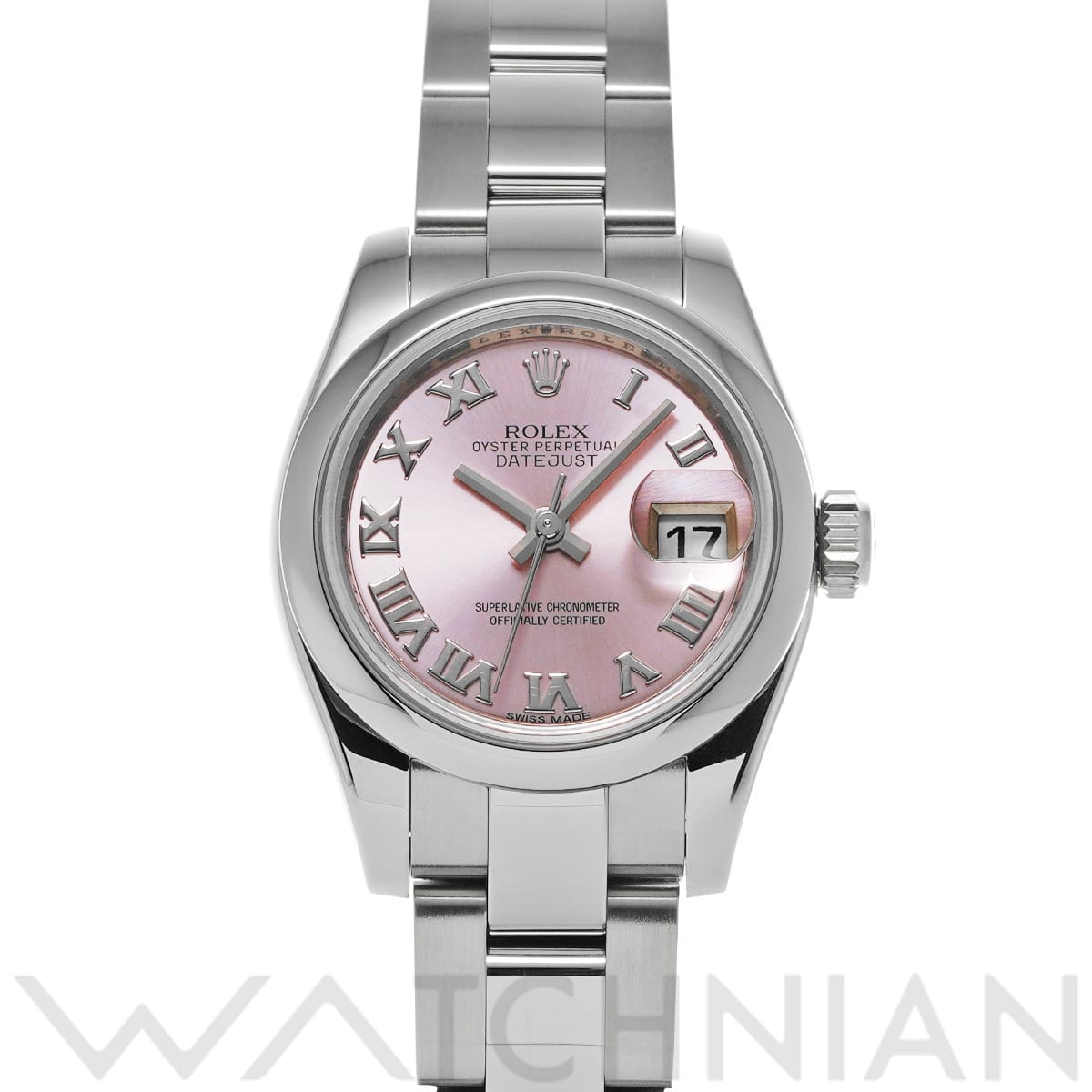 ロレックス レディ デイトジャスト 26 179160 ピンク レディース 時計 【中古】【wristwatch】