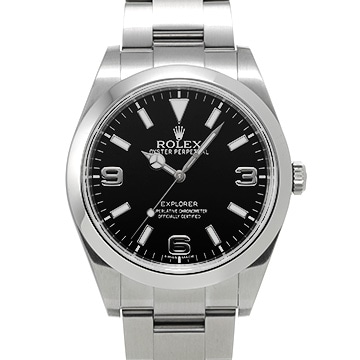 ロレックス エクスプローラー 214270 ブラック メンズ 時計 【中古】【wristwatch】