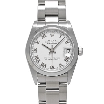 ロレックス デイトジャスト 78240 ホワイト ユニセックス 時計 【中古】【wristwatch】