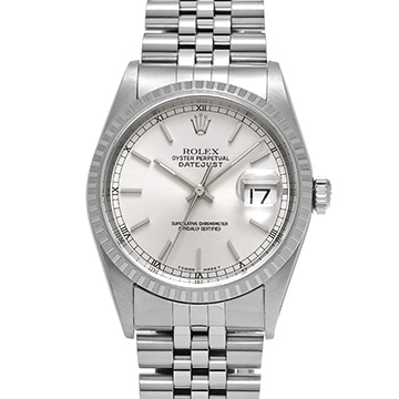 ロレックス デイトジャスト 16220 シルバー メンズ 時計 【中古】【wristwatch】