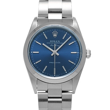 ロレックス エアキング 14000M ブルー メンズ 時計 【中古】【wristwatch】