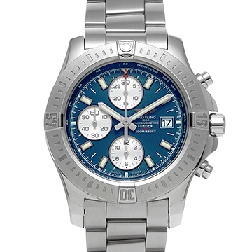 ブライトリング コルト クロノグラフ オートマチック A1338811/C914 ブルー/シルバー メンズ 時計 【中古】【wristwatch】