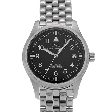 IWC パイロットウォッチ マーク XV IW325307 ブラック メンズ 時計 【中古】【wristwatch】