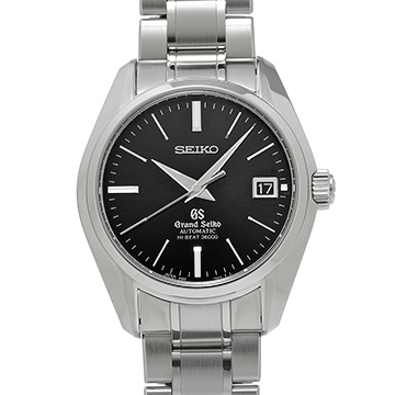 グランドセイコー ヘリテージコレクション メカニカル ハイビート36000 SBGH005 ブラック メンズ 時計 【中古】【wristwatch】