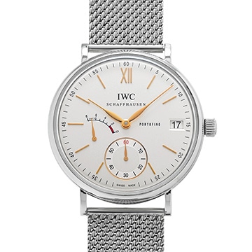 IWC ポートフィノ ハンドワインド 8デイズ IW510103 シルバー メンズ 時計 【中古】【wristwatch】