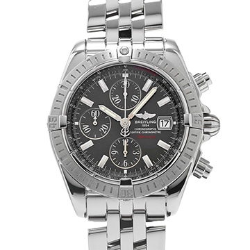ブライトリング クロノマット エボリューション A156M12PA グレー メンズ 時計 【中古】【wristwatch】