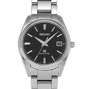 グランドセイコー ヘリテージコレクション クォーツ SBGX061 ブラック メンズ 時計 【中古】【wristwatch】