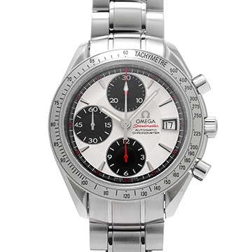 オメガ スピードマスター デイト 3211.31 ホワイト/ブラック メンズ 時計 【中古】【wristwatch】