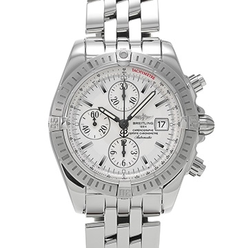 ブライトリング クロノマット エボリューション A156G69PA シルバー メンズ 時計 【中古】【wristwatch】