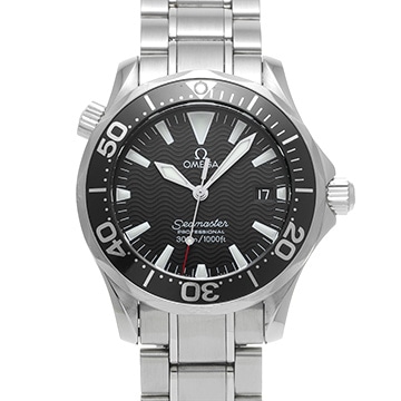 オメガ シーマスター プロフェッショナル 300 2262.50 ブラック ユニセックス 時計 【中古】【wristwatch】